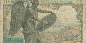 Banknote from France