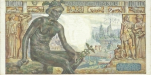 Banknote from France