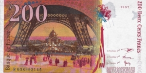 Banknote from France