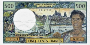 FRENCH PACIFIC TERRITORIES
500 Francs
2003
 Banknote