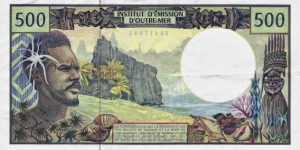 Banknote from French Polynesia