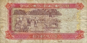 Banknote from Gambia