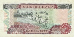 Banknote from Ghana