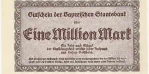 Banknote from Germany