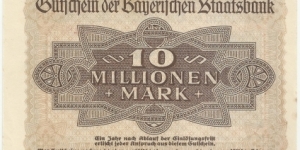 Banknote from Germany