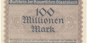 Banknote from Germany