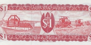 Banknote from Guyana