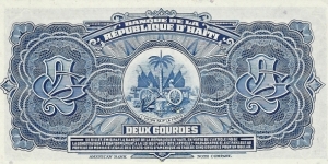 Banknote from Haiti