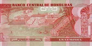 Banknote from Honduras