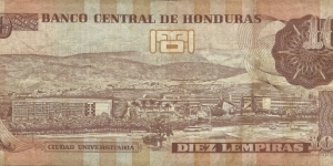 Banknote from Honduras