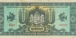 Banknote from Hungary