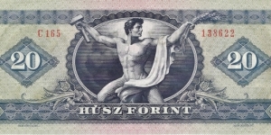 Banknote from Hungary