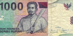 INDONESIA 1000 Rupiah
2008 Banknote