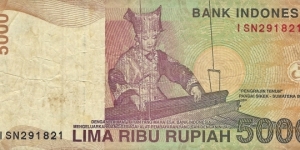 Banknote from Indonesia