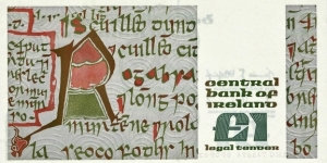 Banknote from Ireland