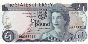 JERSEY 1 Pound
1976 Banknote