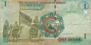 Banknote from Jordan