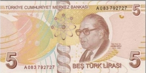 Banknote from Turkey