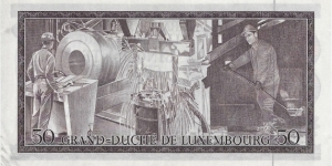 Banknote from Luxembourg