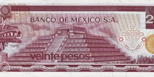 Banknote from Mexico