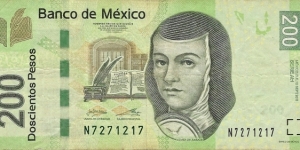 MEXICO 200 Pesos
2011 Banknote