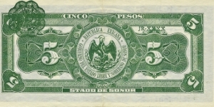 Banknote from Mexico