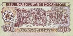 Banknote from Mozambique