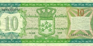 Banknote from Netherlands Antilles