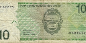 Banknote from Netherlands Antilles