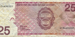 Banknote from Netherlands Antilles