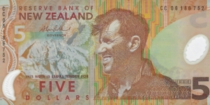 NEW ZEALAND 5 Dollars
2006 Banknote