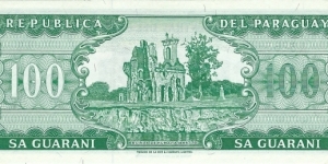 Banknote from Paraguay