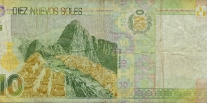 Banknote from Peru