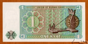 Banknote from Myanmar