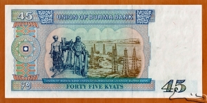 Banknote from Myanmar