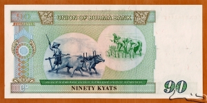 Banknote from Myanmar