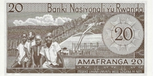 Banknote from Rwanda