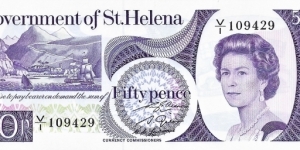 SAINT HELENA 50 Pence
1979 Banknote