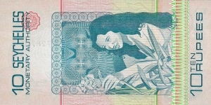 Banknote from Seychelles