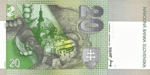 Banknote from Slovakia