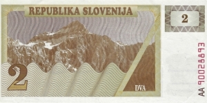 Banknote from Slovenia