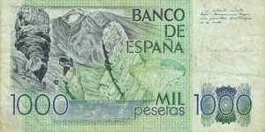 Banknote from Spain