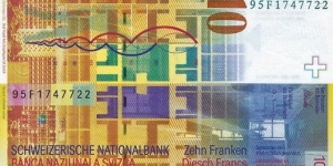 Banknote from Switzerland