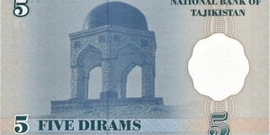 Banknote from Tajikistan