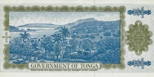 Banknote from Tonga