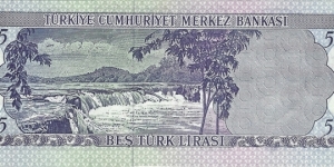 Banknote from Turkey