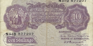 UNITED KINGDOM
10 Shillings 1948 Banknote