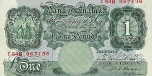 UNITED KINGDOM
1 Pound 1948 Banknote