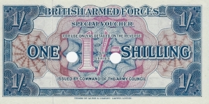 UNITED KINGDOM
1 Shilling 1956
(British Armed Forces) Banknote