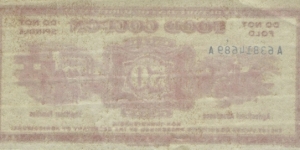 Banknote from USA